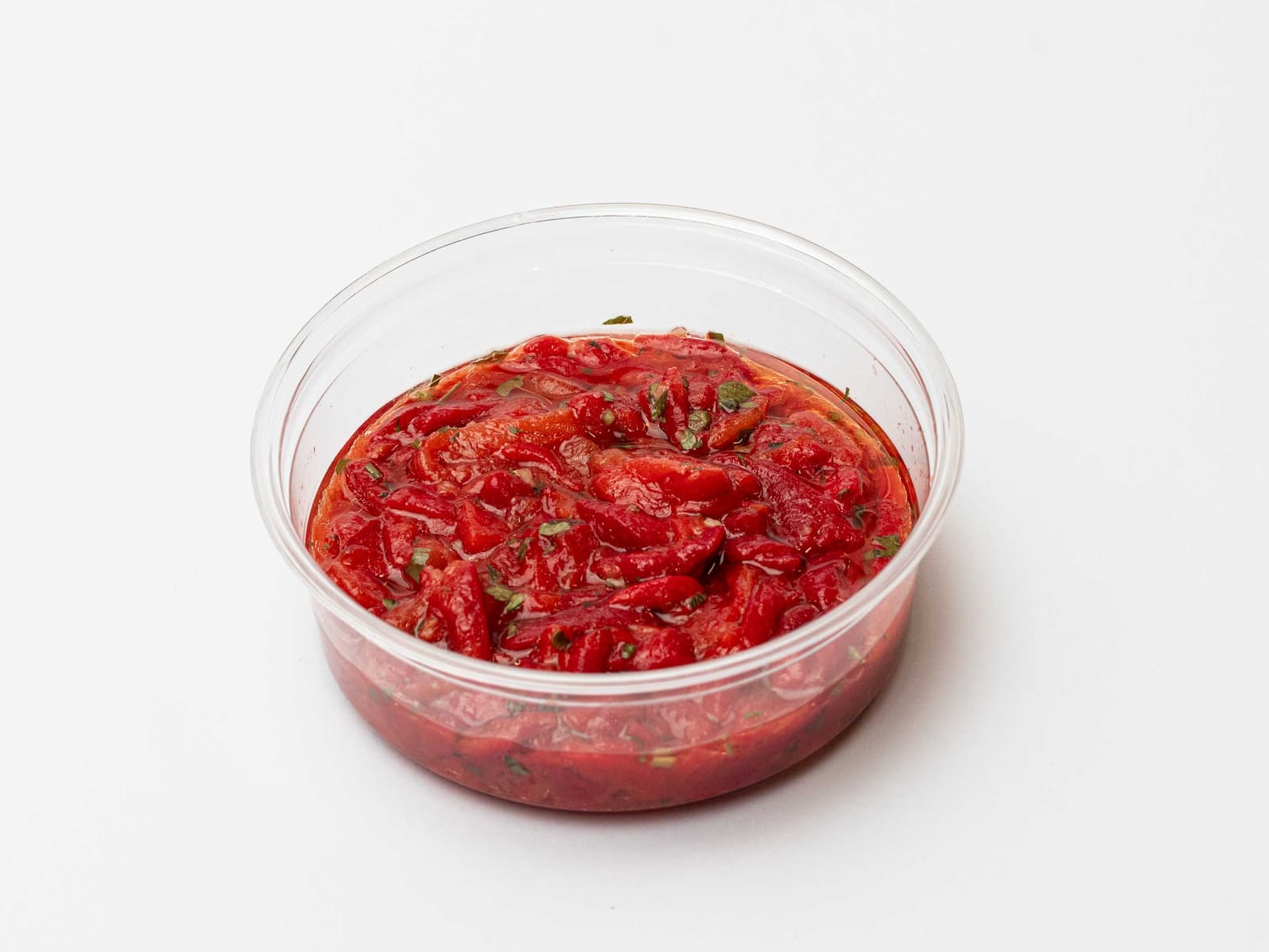 Grilled pepper salad