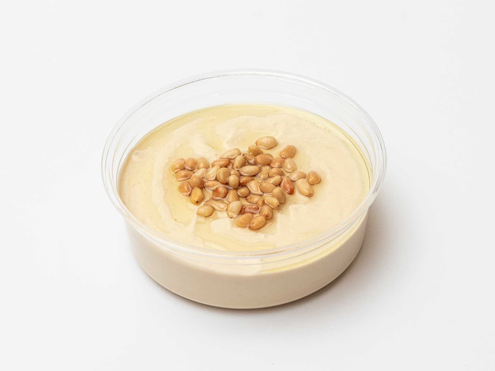 Hummus with Pine Nut Topping