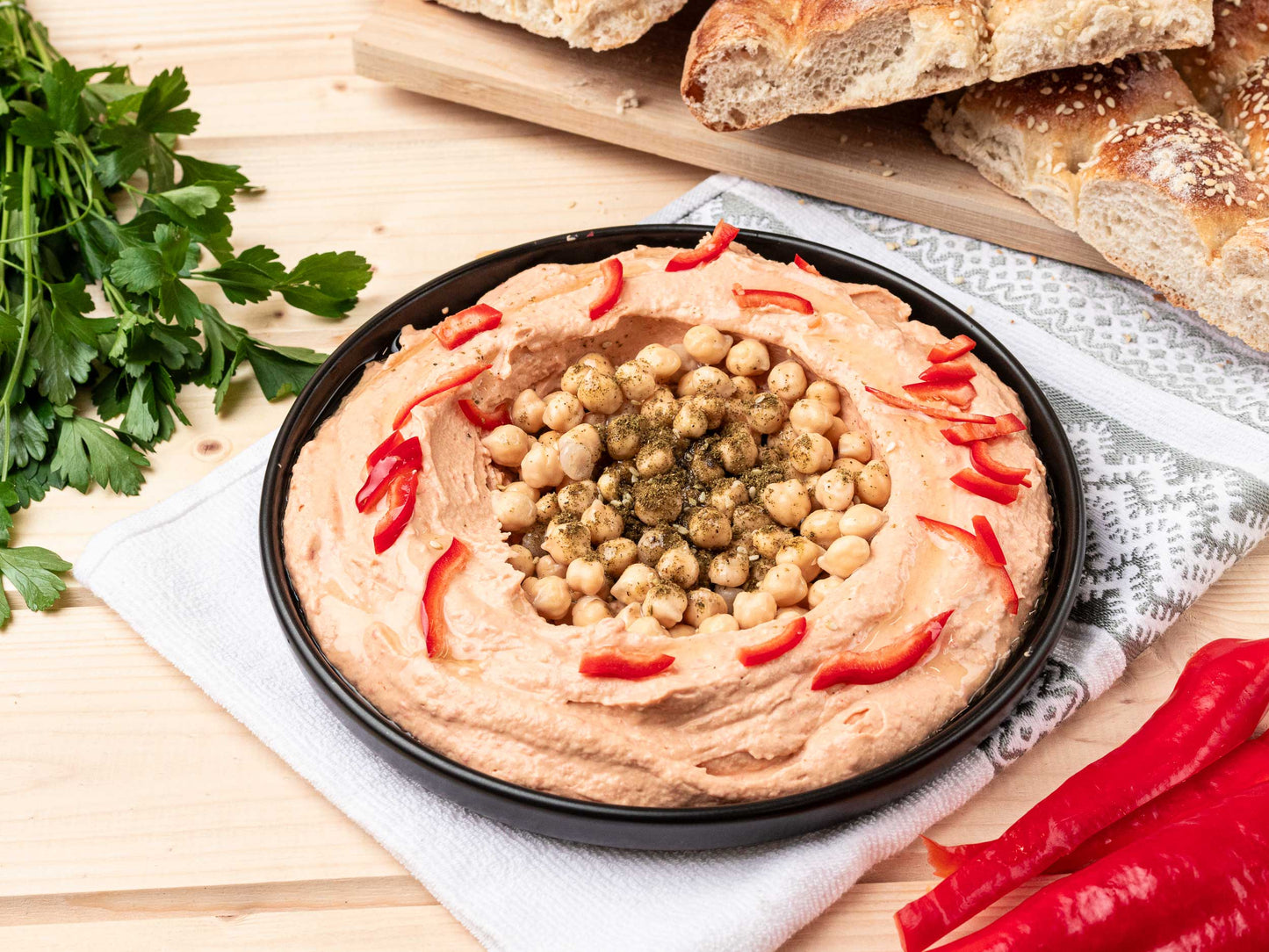 Houmous Méditerranéen